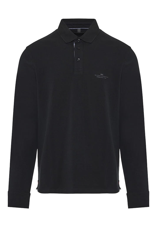 Funky Buddha Long Sleeved Polo Shirt