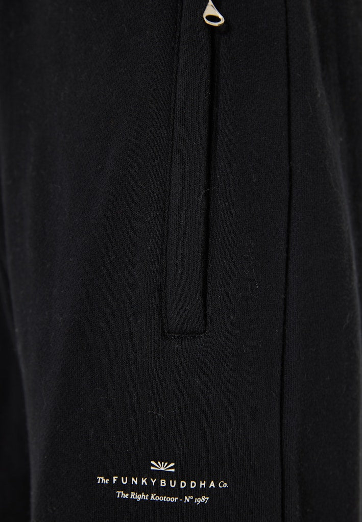 Funky Buddha Black Jogger Sweatpants