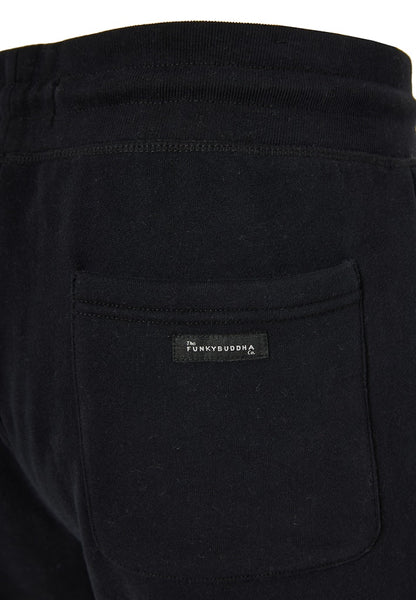 Funky Buddha Black Jogger Sweatpants