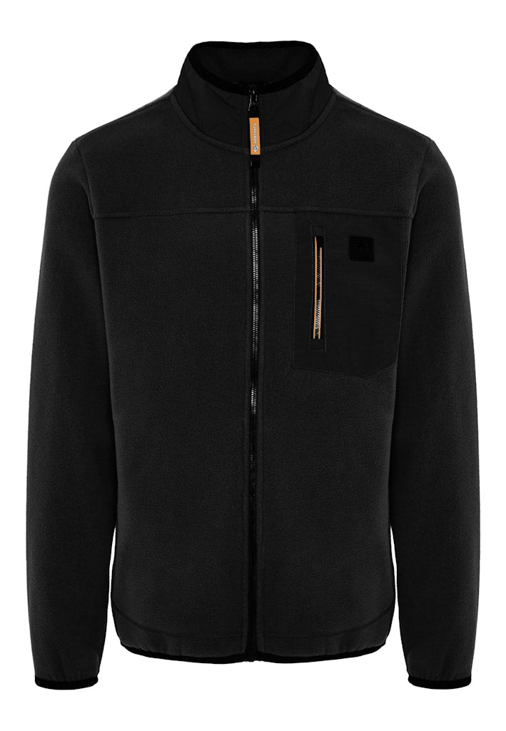 Funky Buddha Black Fleece Jacket
