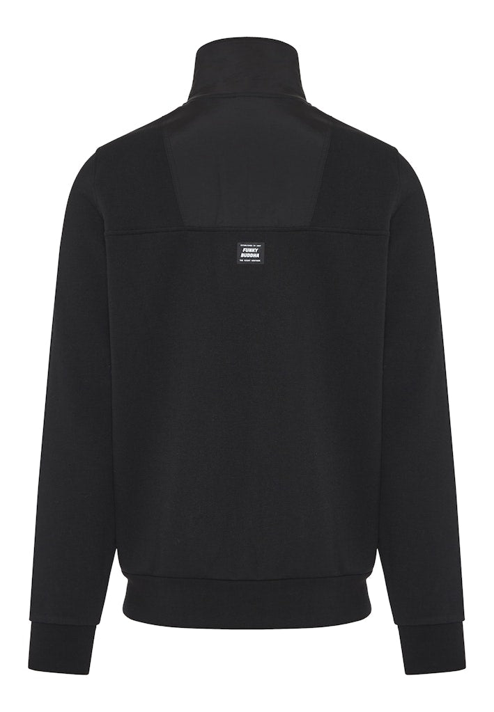 Funky Buddha Black Pique Jacket