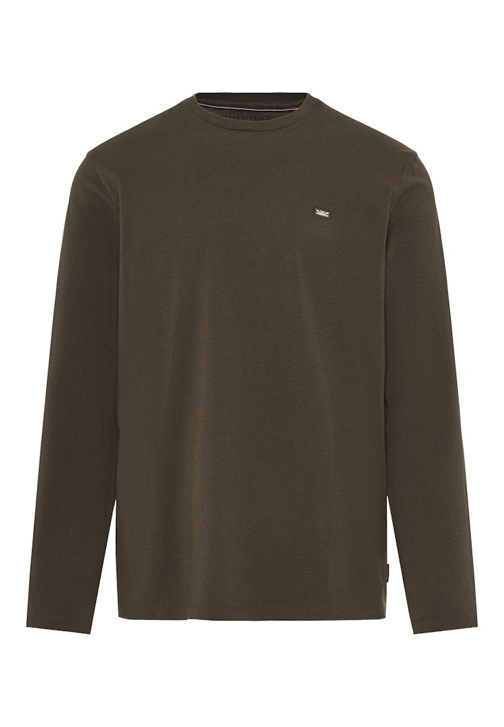Funky Buddha Dusty Olive Long Sleeved Crewneck