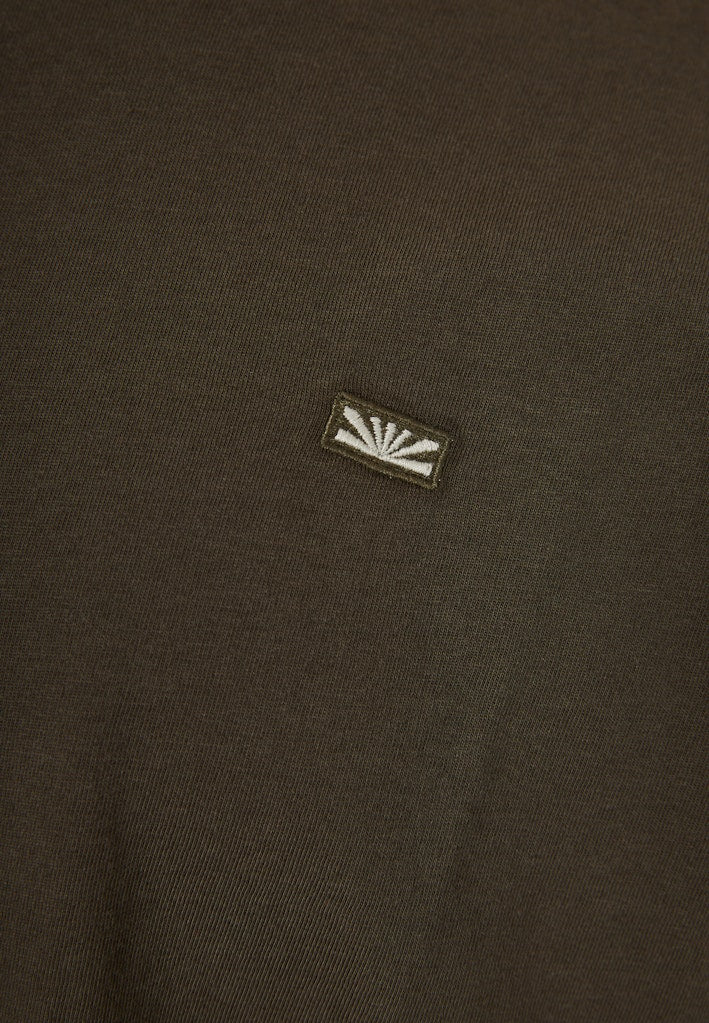 Funky Buddha Dusty Olive Long Sleeved Crewneck