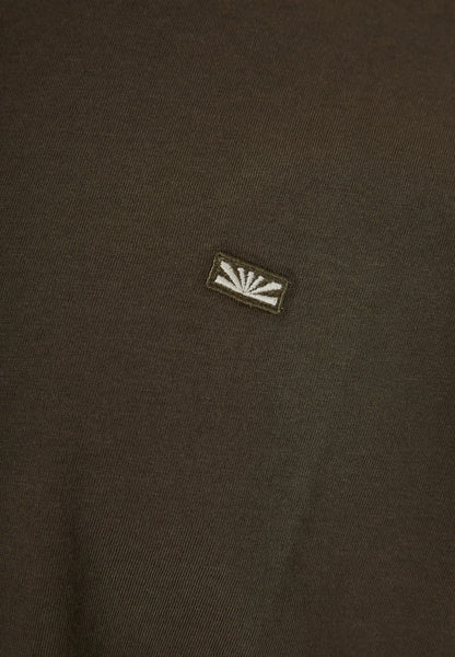 Funky Buddha Dusty Olive Long Sleeved Crewneck