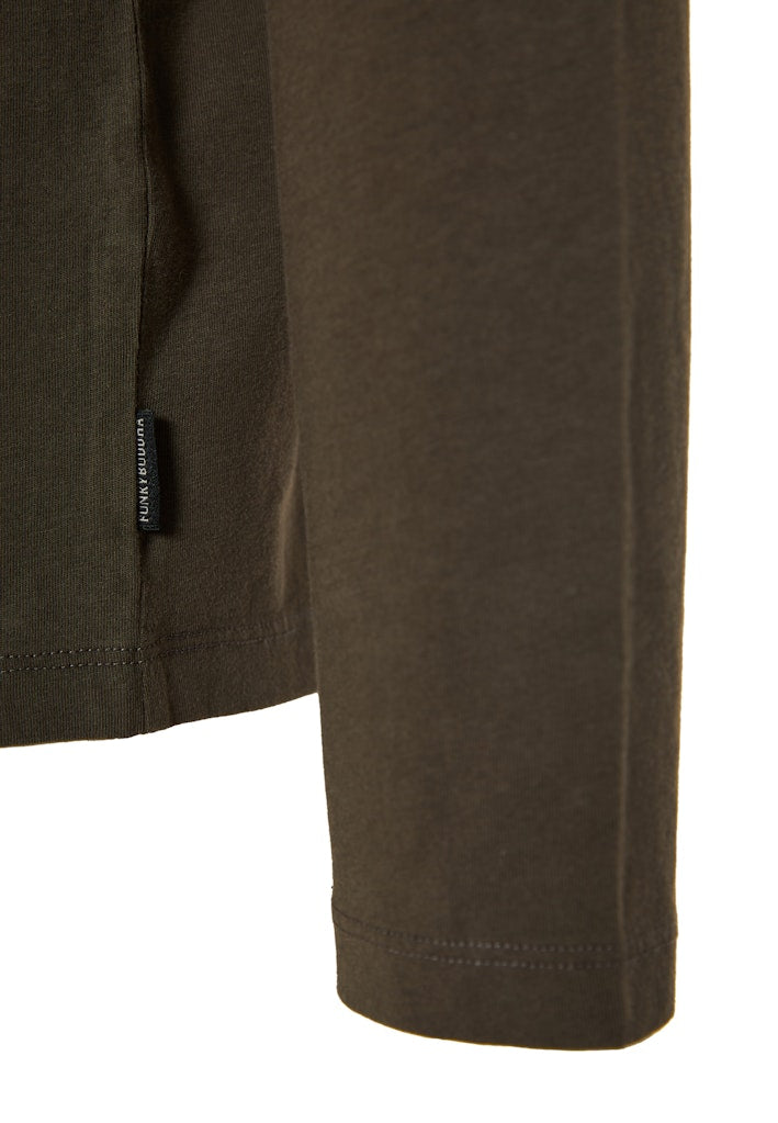 Funky Buddha Dusty Olive Long Sleeved Crewneck