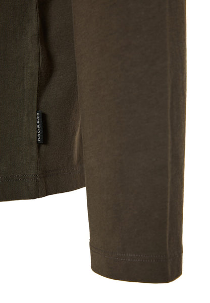 Funky Buddha Dusty Olive Long Sleeved Crewneck