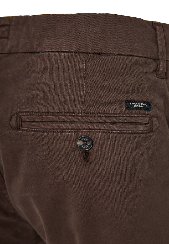 Funky Buddha Essential Espresso Chino Pants