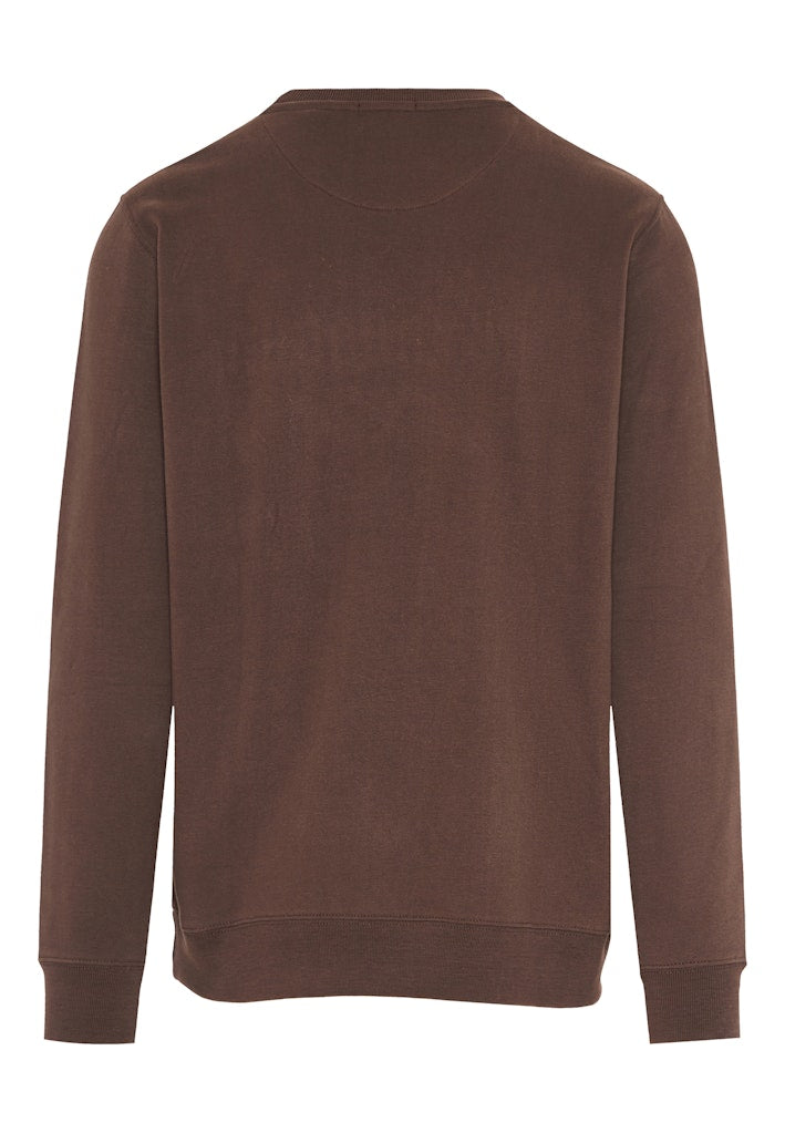 Funky Buddha Logo Embroidered Espresso Hoodie