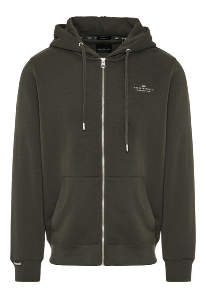 Funky Buddha Full-Zip Forest Night Hoodie Sweater