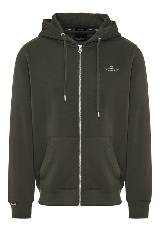 Funky Buddha Full-Zip Forest Night Hoodie Sweater