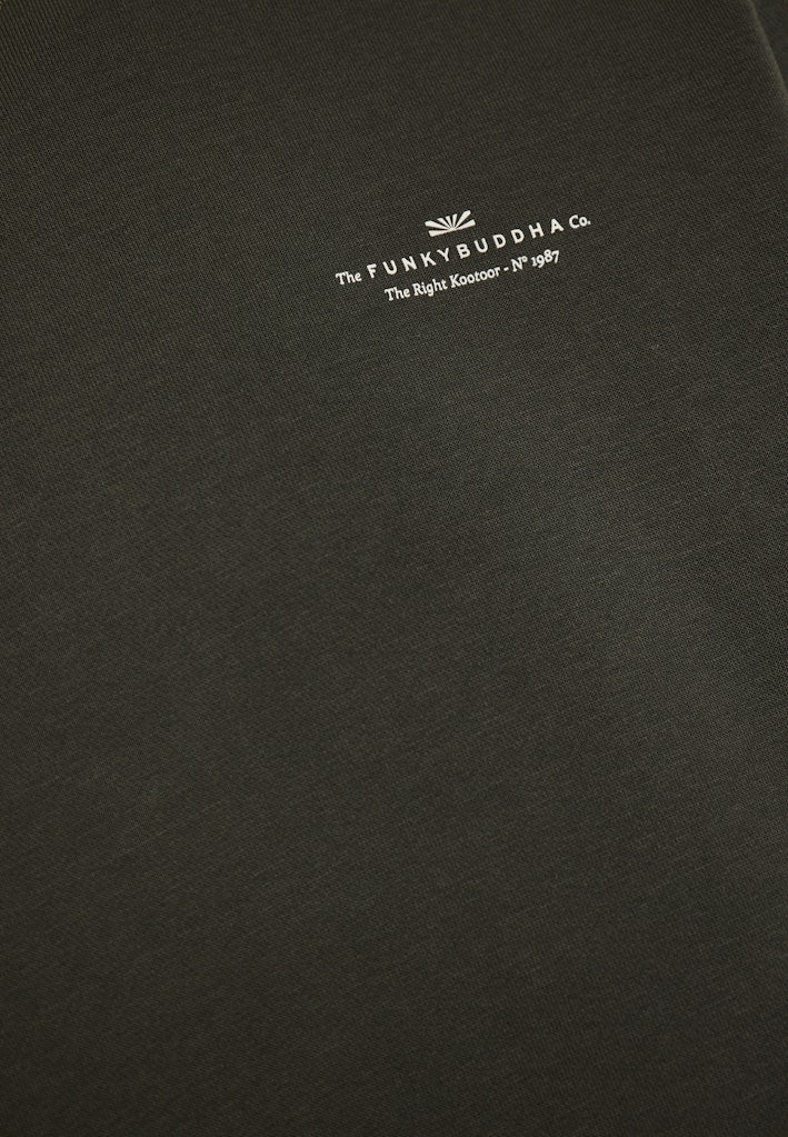 Funky Buddha Essential Forest Night Long Sleeved Crewneck