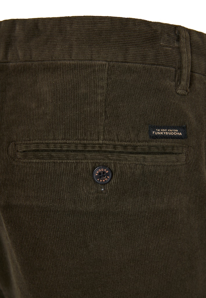 Funky Buddha Chino Forest Night Corduroy Pants