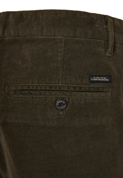 Funky Buddha Chino Forest Night Corduroy Pants