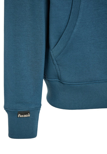 Funky Buddha Indian Teal Sweater Hoodie