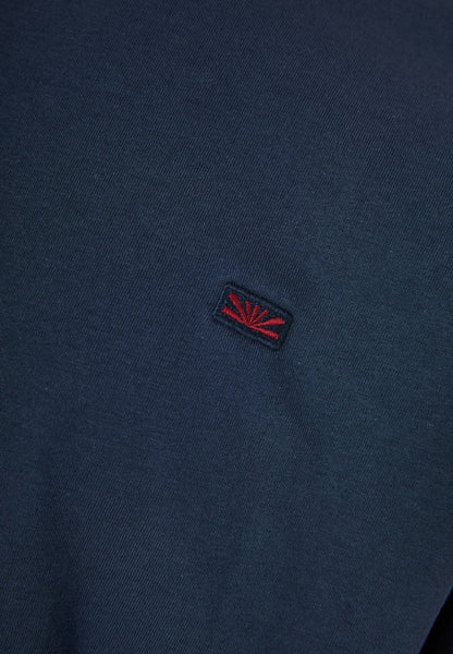 Funky Buddha Navy Long Sleeved Crewneck