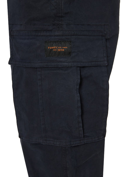 Funky Buddha Navy Comfort Cargo Pants
