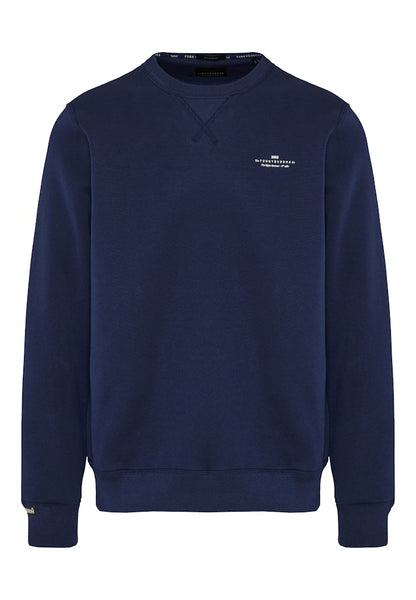 Funky Buddha Essential Navy Long Sleeved Crewneck