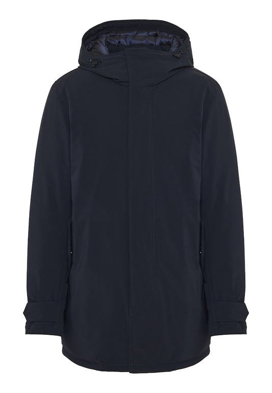 Funky Buddha Comfort Navy Parka Jacket