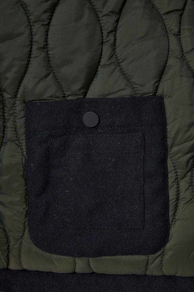 Funky Buddha Classic Collared Navy Jacket