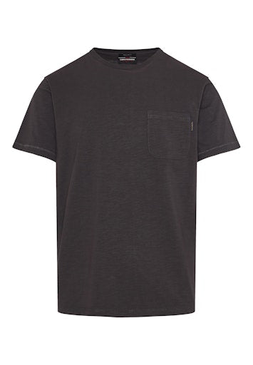 Funky Buddha Anthracite Pocket T-Shirt