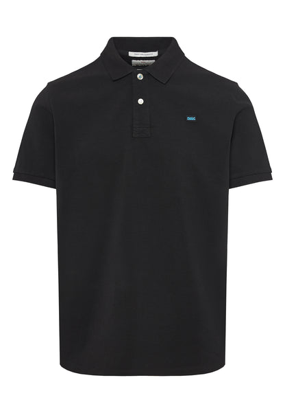 Funky Buddha Black Polo T-Shirt