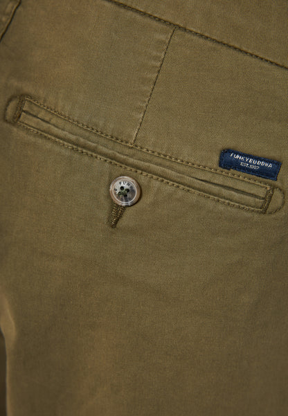 Funky Buddha Khaki Βερμούδα Chino