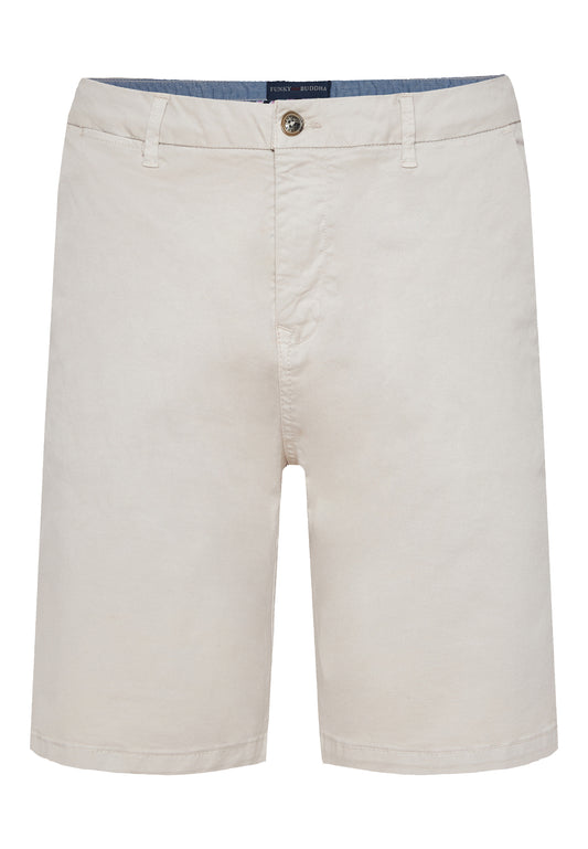 Funky Buddha Mist Grey Βερμούδα Chino