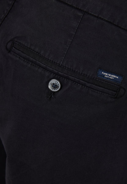 Funky Buddha Navy Βερμούδα Chino