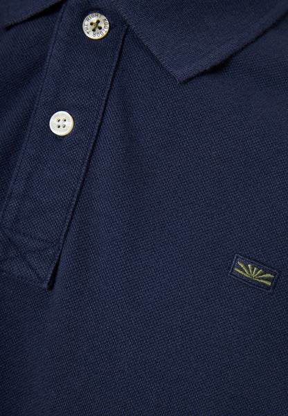 Funky Buddha Navy Polo T-Shirt