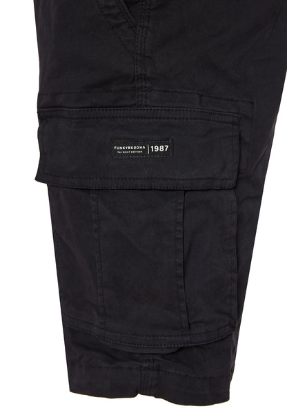 Funky Buddha Essential Navy Βερμούδα Cargo