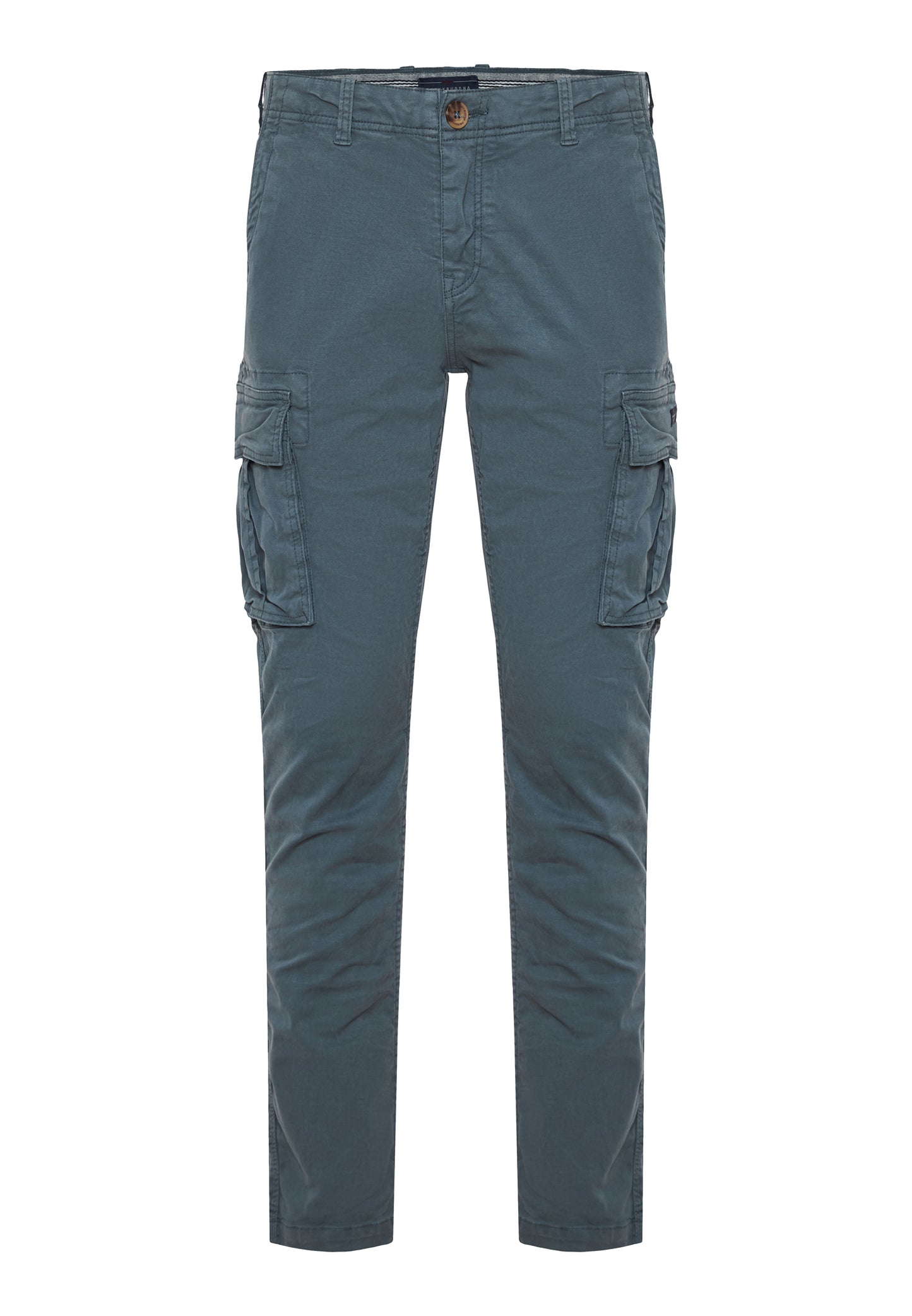 Funky Buddha Steel Grey Comfort Cargo Pants