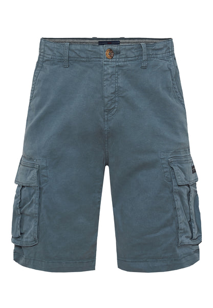 Funky Buddha Essential Steel Grey Βερμούδα Cargo