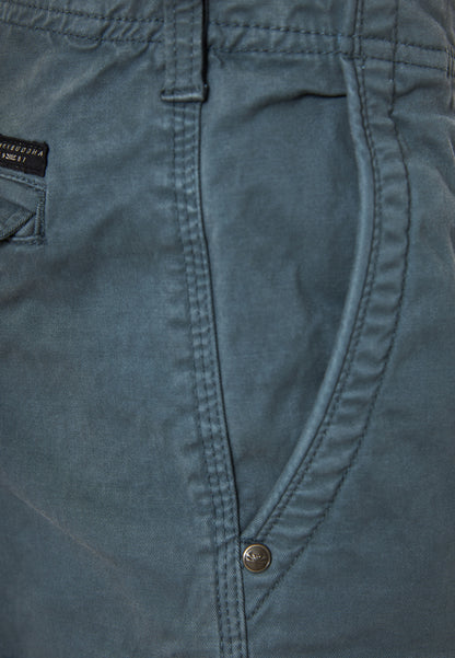 Funky Buddha Essential Steel Grey Βερμούδα Cargo