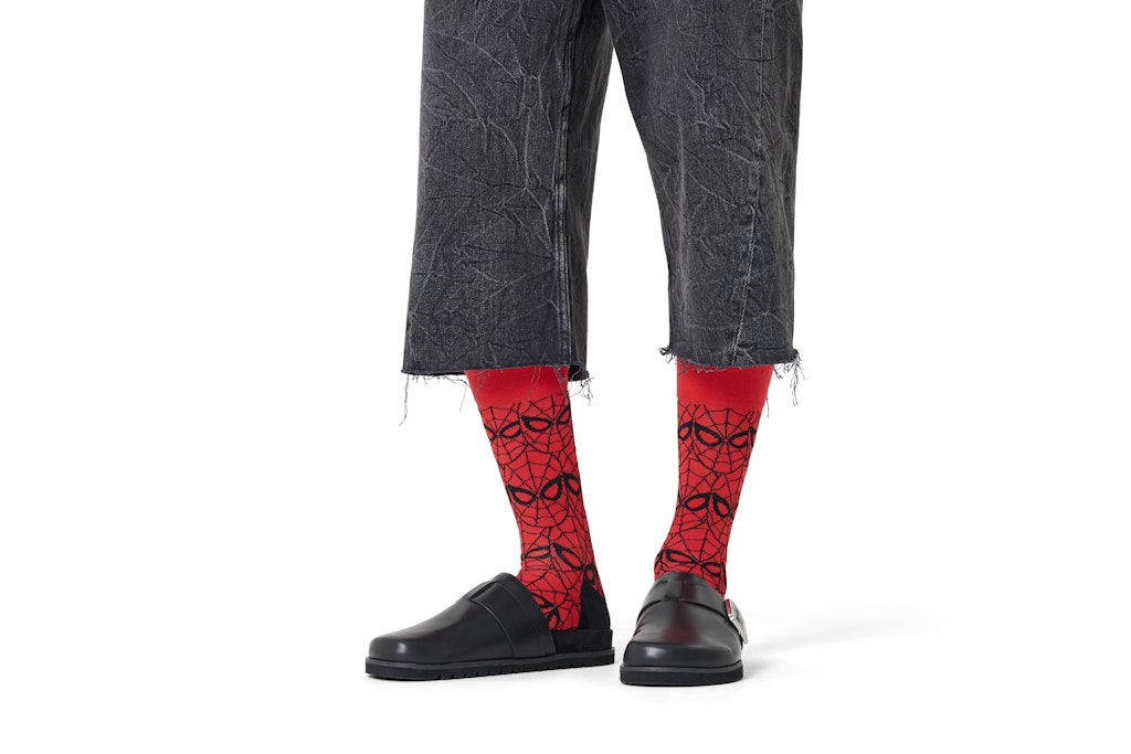 Happy Socks Spider Man Iconic Mask