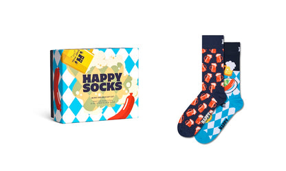 Happy Socks Oktoberfest Beer & Sausage Gift Set
