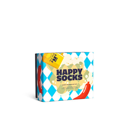 Happy Socks Oktoberfest Beer & Sausage Gift Set