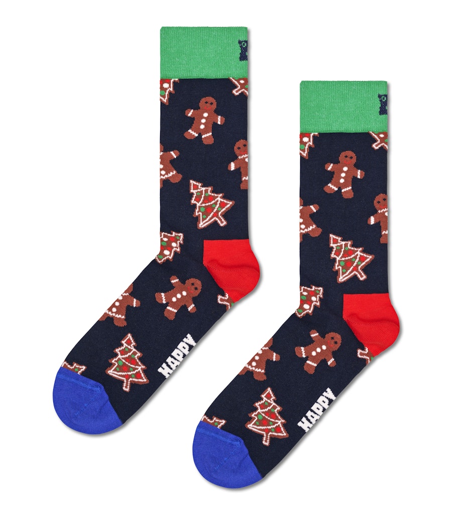 Happy Socks 1 Pack Gingerbread Cookies Gift Set