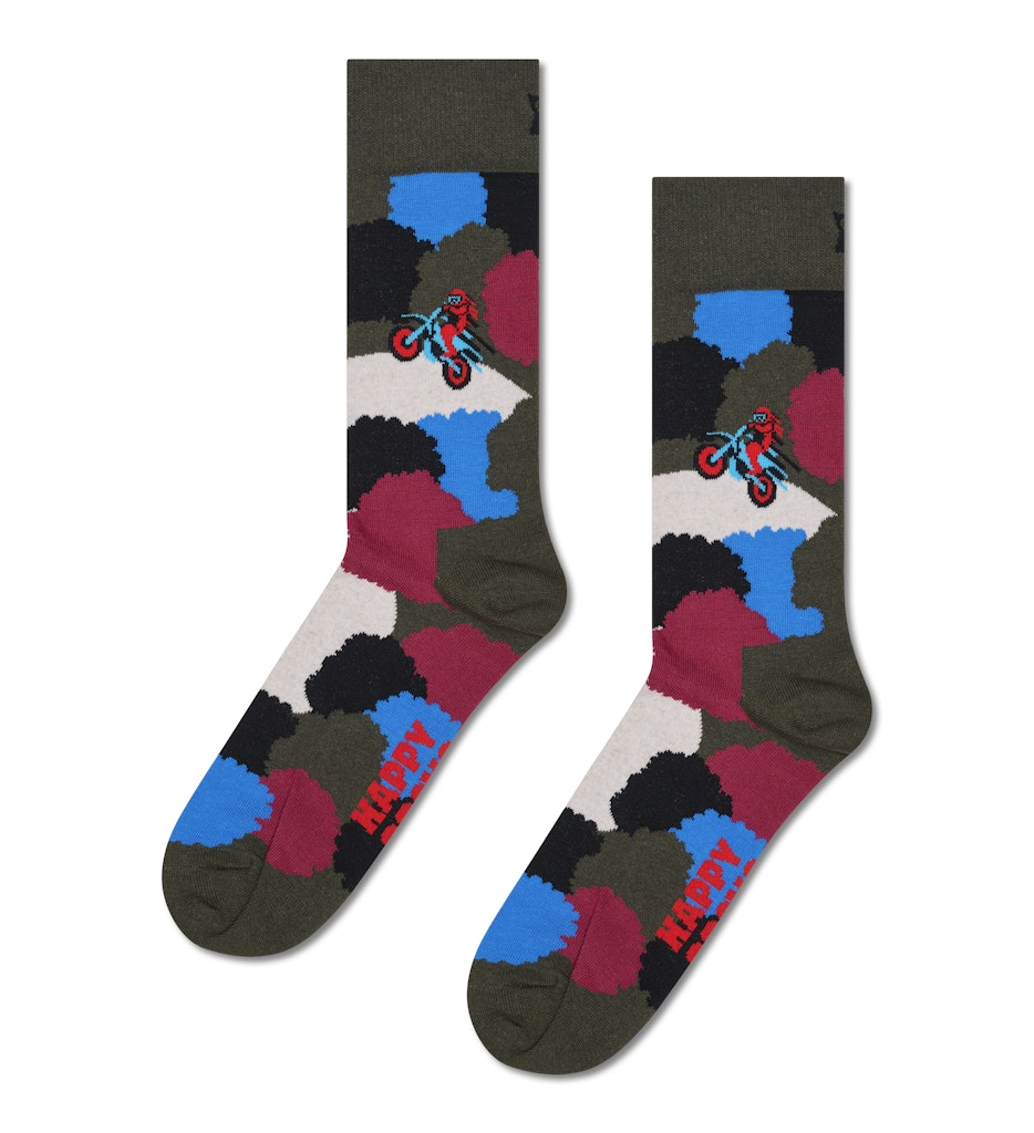 Happy Socks Motor Bike Rider Novelty