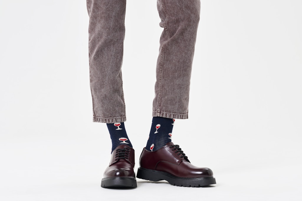 Happy Socks Wine Glass