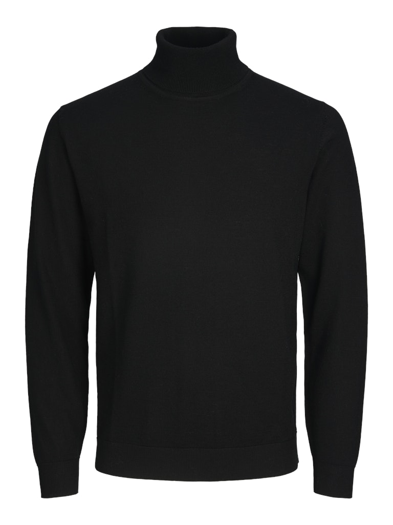 Jack&Jones JPRCCMERINO Black Knit Roll Neck