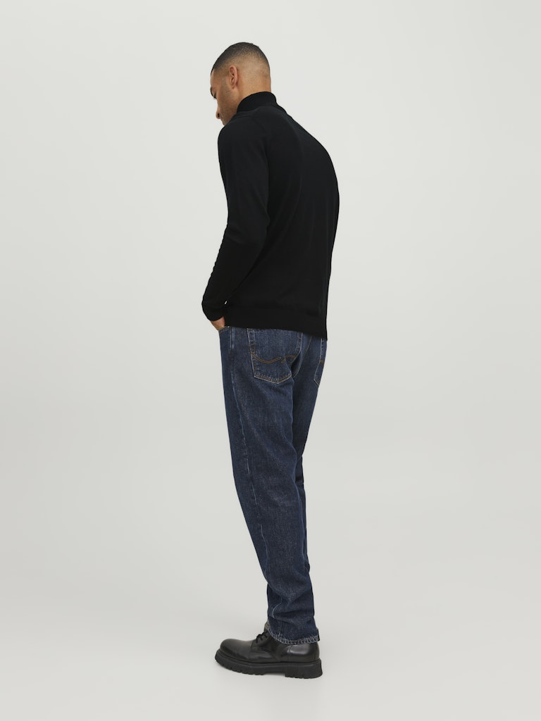 Jack&Jones JPRCCMERINO Black Knit Roll Neck