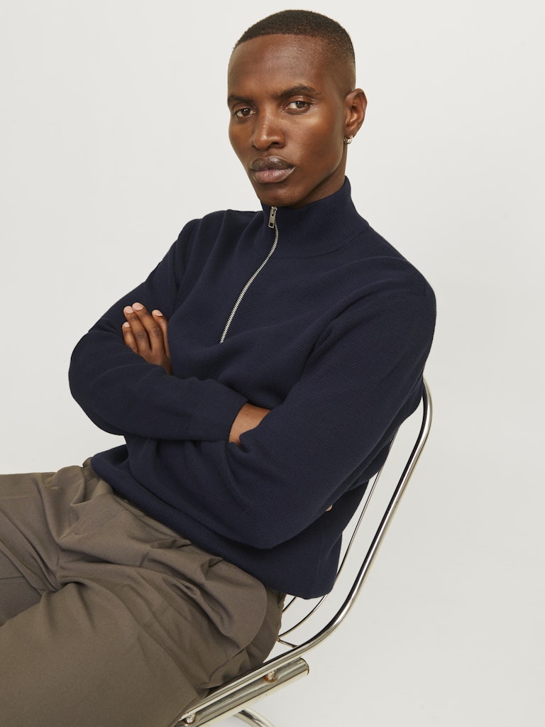 Jack&Jones Night Sky JPRCCMILANO Knit Half-Zip