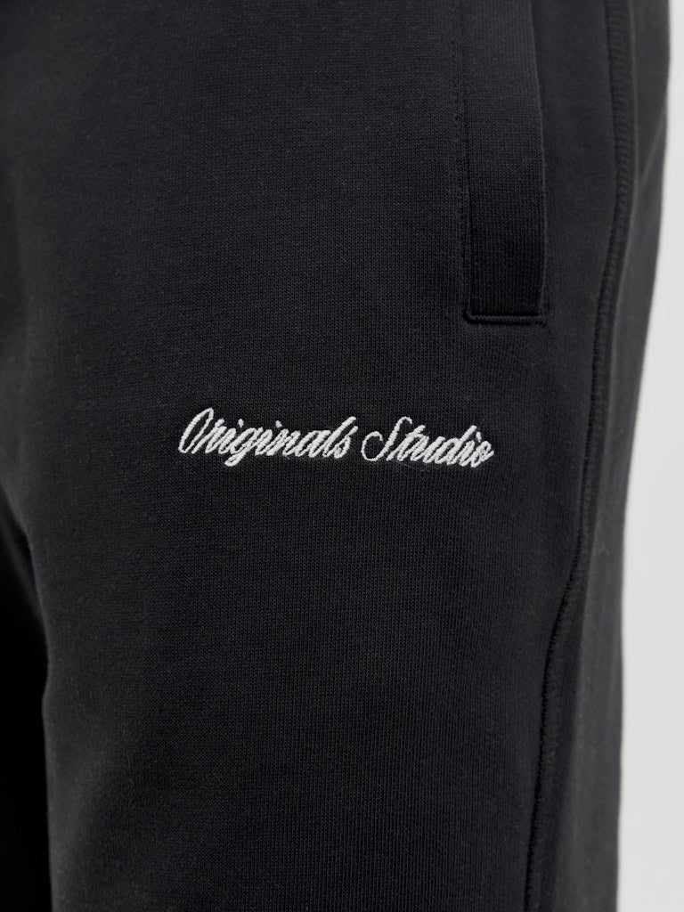 Jack&Jones JPSTKANE Relaxed Fit Black Sweatpants