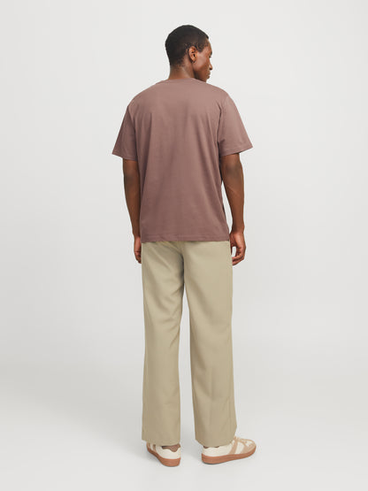 Jack&Jones Relaxed Fit JORVESTERBRO Deep Taupe T-Shirt