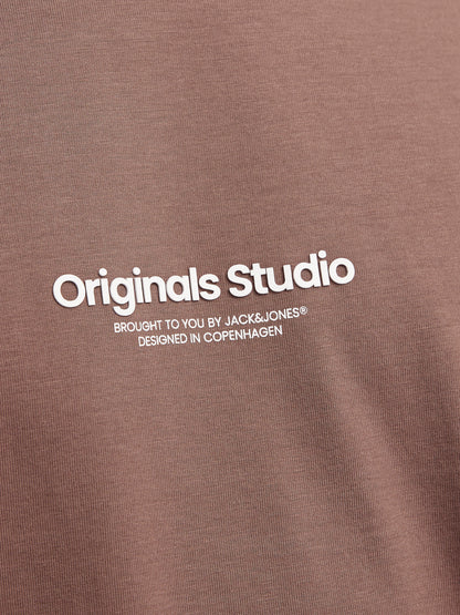 Jack&Jones Relaxed Fit JORVESTERBRO Deep Taupe T-Shirt