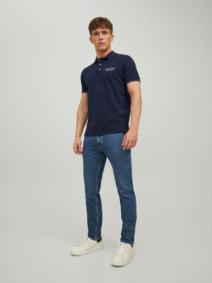 Jack&Jones American Fit JPRBLUARCHIE Navy Polo