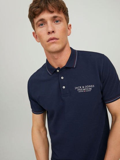 Jack&Jones American Fit JPRBLUARCHIE Navy Polo