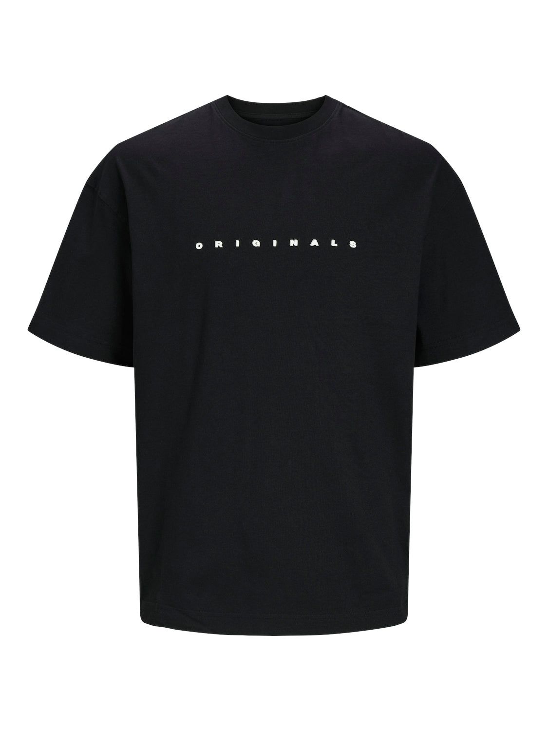 Jack&Jones JOREASTER Activity Tee Black Crewneck