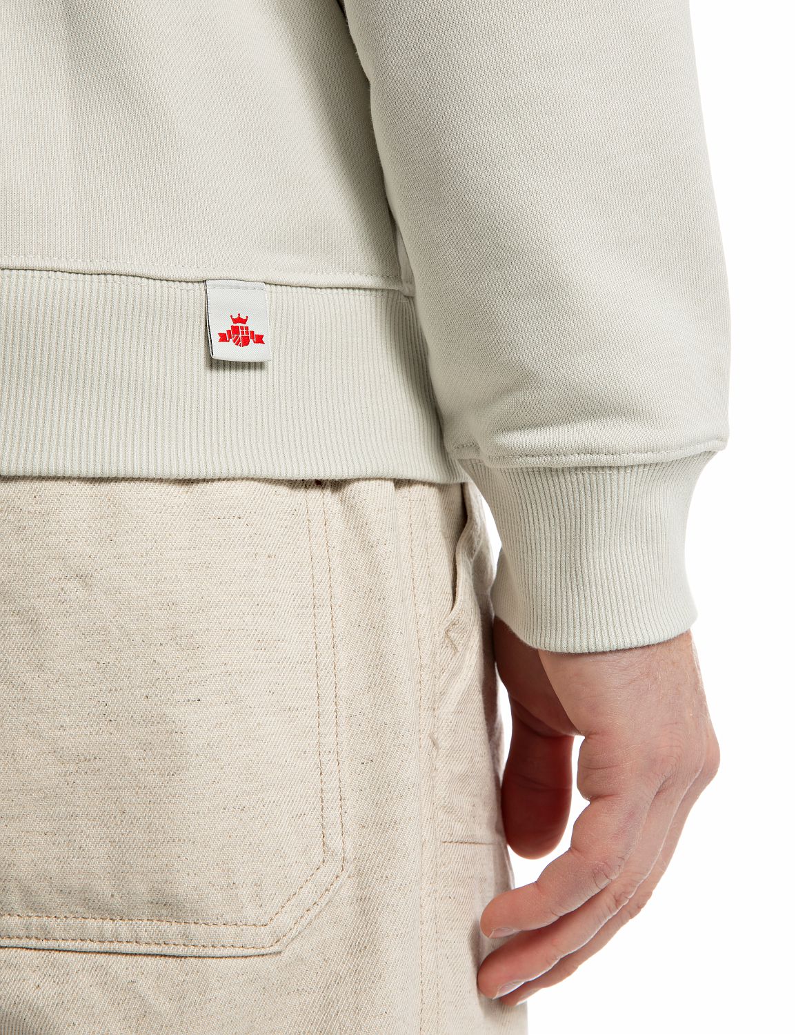 Replay Cloud Crewneck Logo Sweatshirt