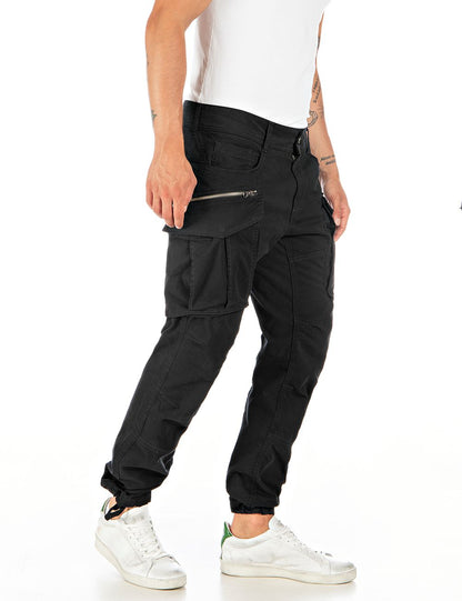 Replay JOE Black Cargo Pants